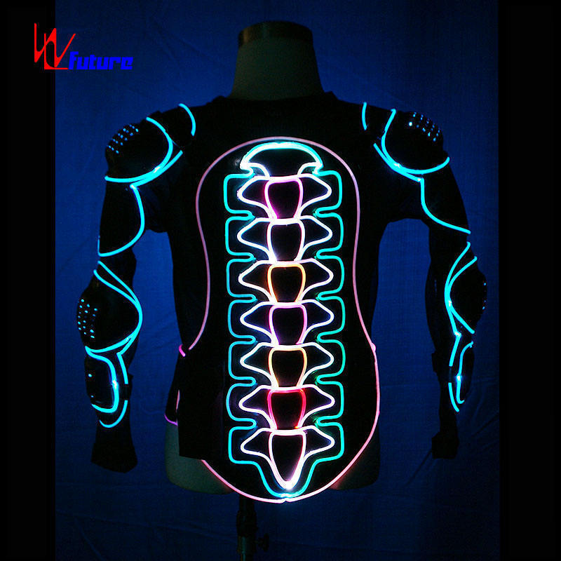 New product night club performance show luminous dj clothes led suit light costumes fashion glowing dress