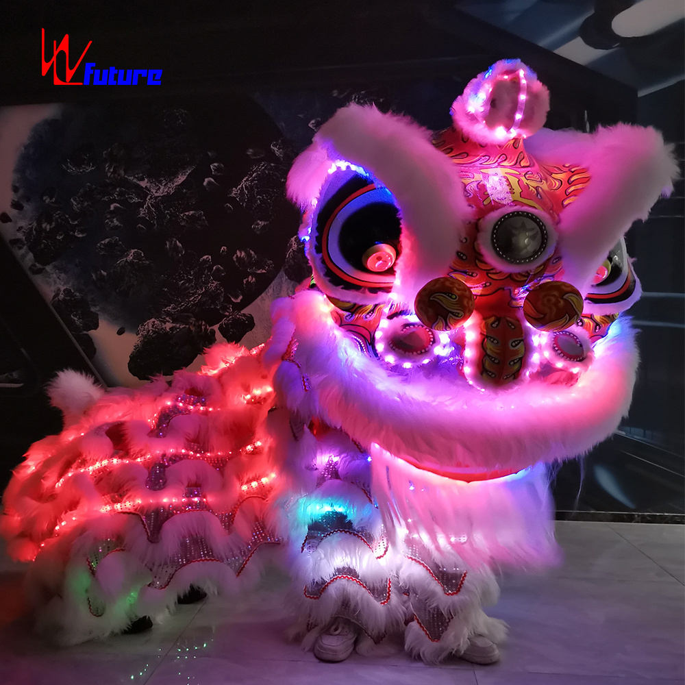 Lion Dance Performance Special Lion Costume Props Chinese Customized Teddy Bear Unisex Animal Mascot Transformer Car Costumes