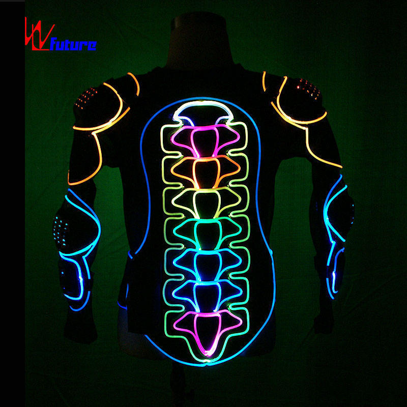 New product night club performance show luminous dj clothes led suit light costumes fashion glowing dress