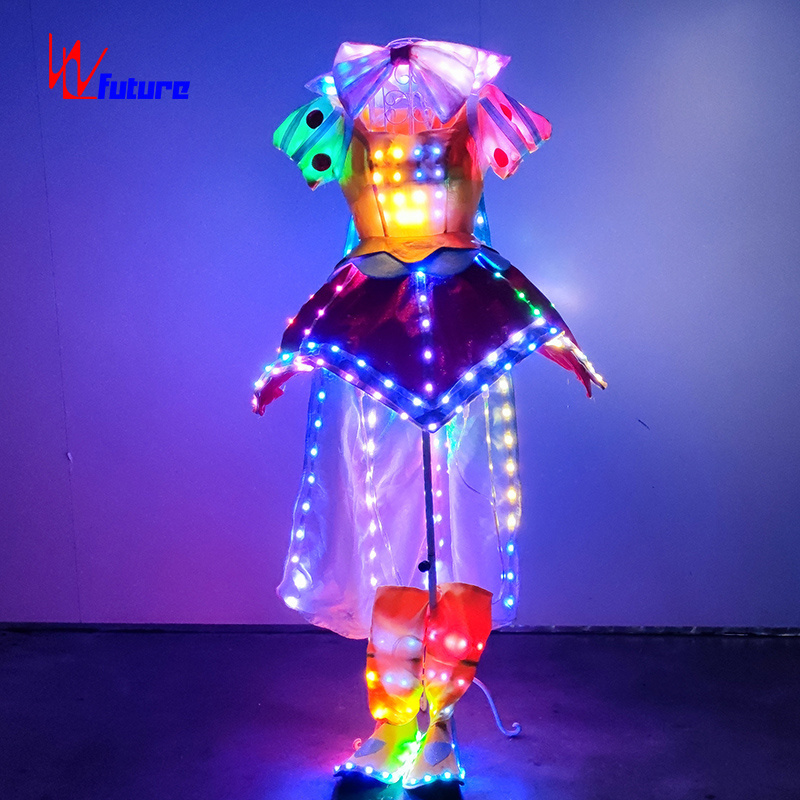 Remote control of the glowing princess costume