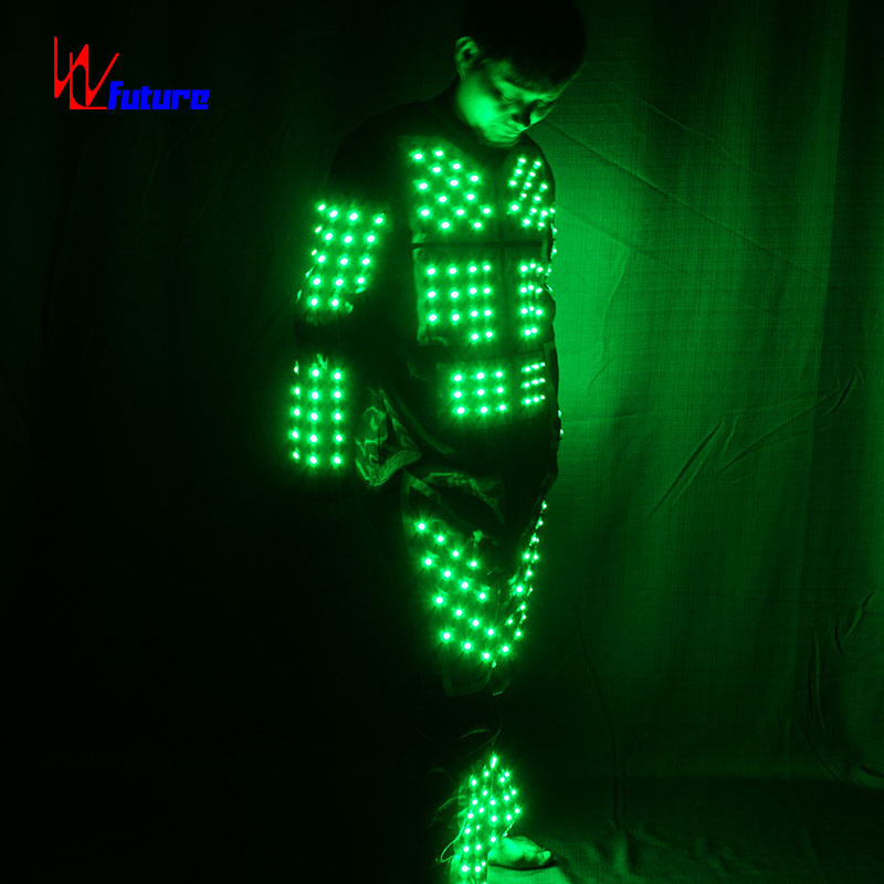 Led clothing robot costumes for adults