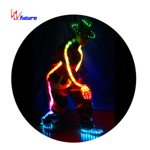 LED Light Jacket,Pants,Hats,Shoes LED light Jumpsuit el wire jumpsuit light costume