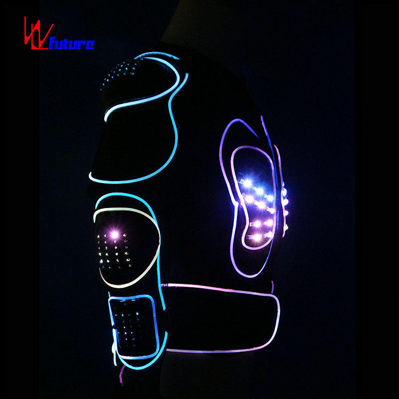 New product night club performance show luminous dj clothes led suit light costumes fashion glowing dress