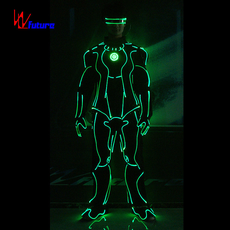 Robot Suit Cosplay Ironmans Suit Cool Iron Costume Mans Customized for Sale Adult Black 1 Piece Luminous Sets Performance