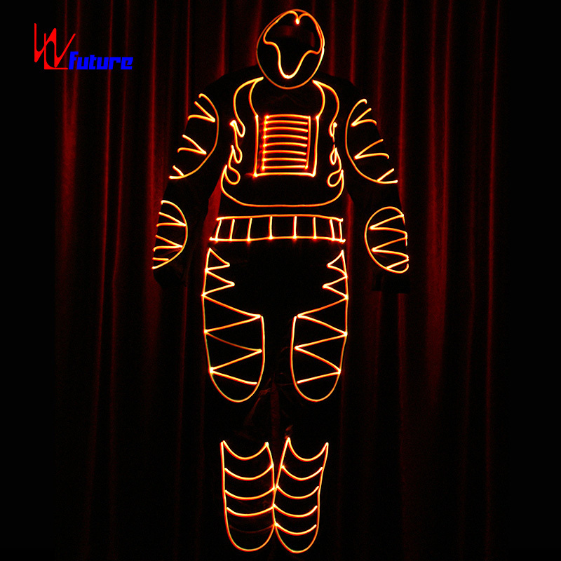 FUTURE led costume robot attract attention led suit,lights led dance costumes stilts robot mascot costume