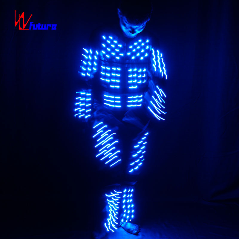 Led clothing robot costumes for adults