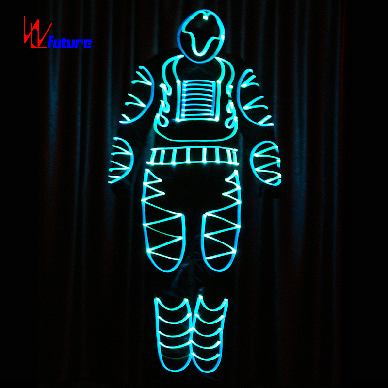 FUTURE led costume robot attract attention led suit,lights led dance costumes stilts robot mascot costume