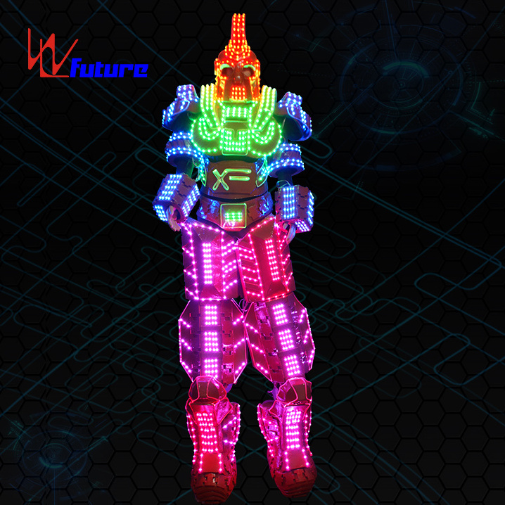 0138 Programmable Stilt Walker LED Costumes Robot Clothing LED Robot Costume wireless control Giant Robot Costumes Rave Clothes