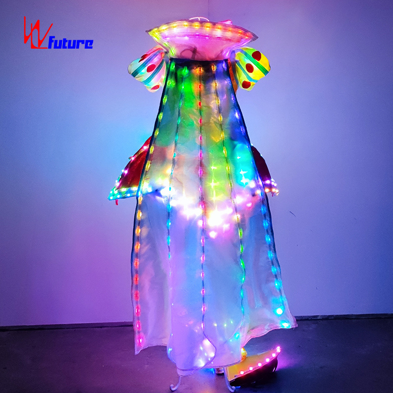 Remote control of the glowing princess costume