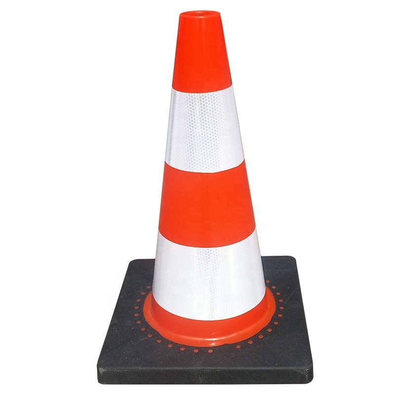 45cm Reflective Traffic Cone Orange Road Safety Cone For Traffic