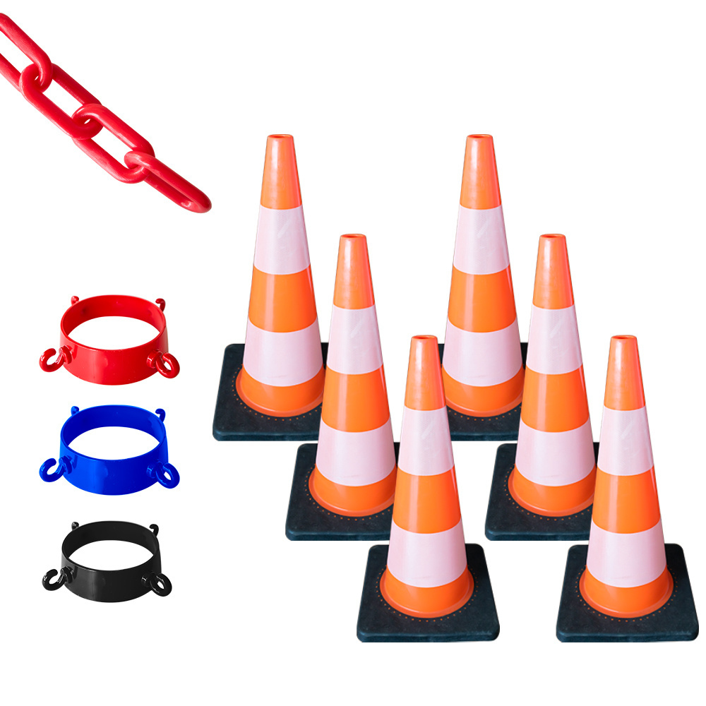 45cm Reflective Traffic Cone Orange Road Safety Cone For Traffic