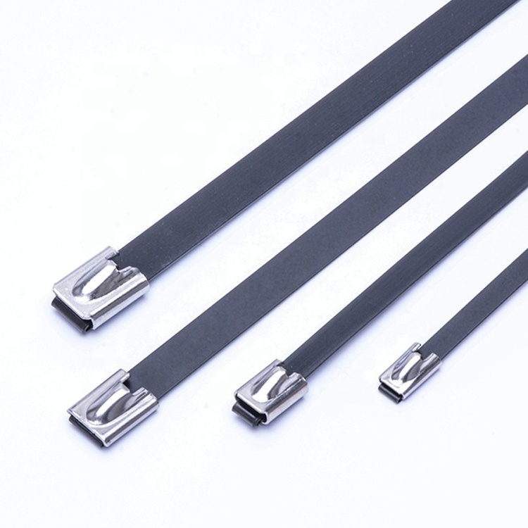 High Precision Self Locking cable tie pvc coated stainless steel cable tie