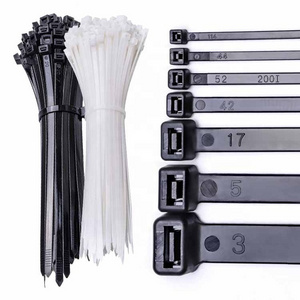 FSCAT Nylon 66 100mm 180mm 200mm 280mm 350mm 400mm 500mm 800mm 1200mm uv plastic cable tie nylon zip tie