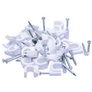 Adhesive cable clips wire clip resistance plastic electrical adhesive flat cable clips