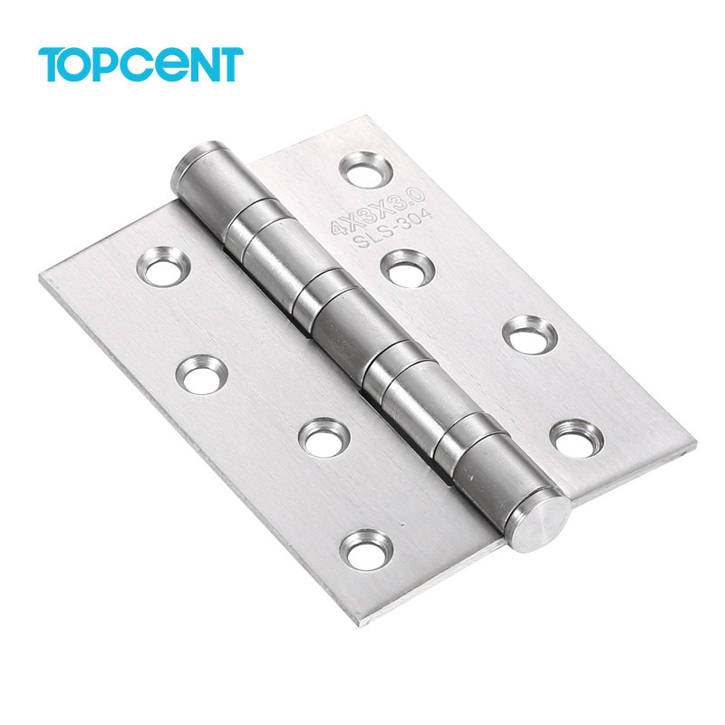 TOPCENT Butt Hinge  Heavy Door 2BB 4BB Bearing Stainless Steel Door Hinge