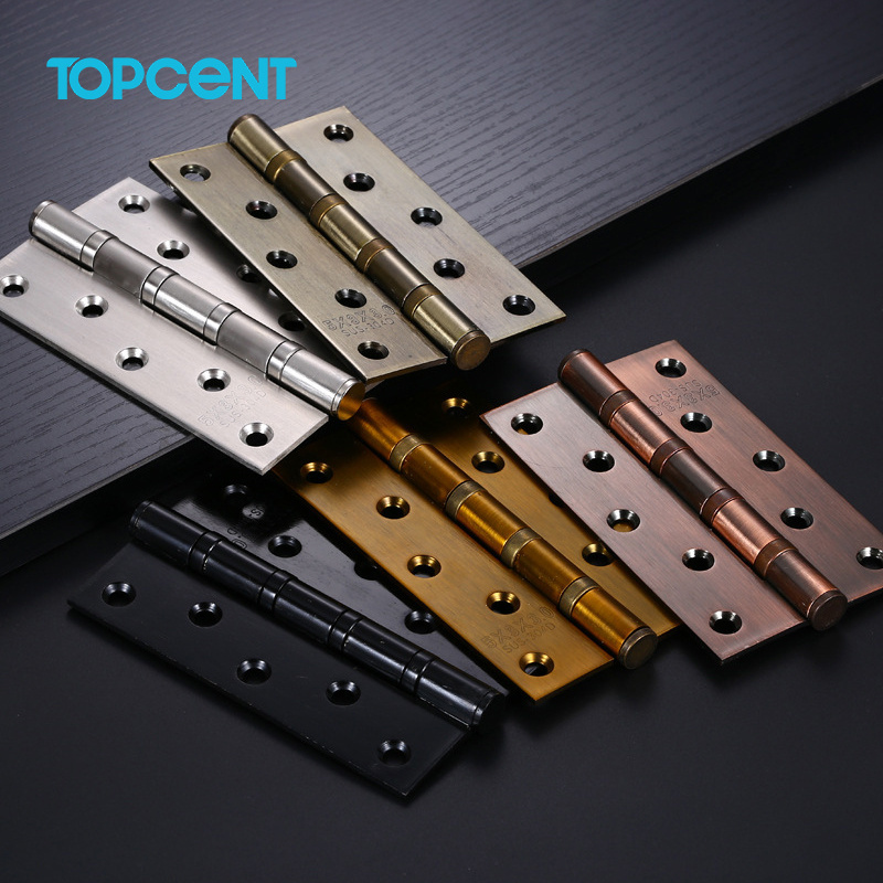 TOPCENT Butt Hinge  Heavy Door 2BB 4BB Bearing Stainless Steel Door Hinge