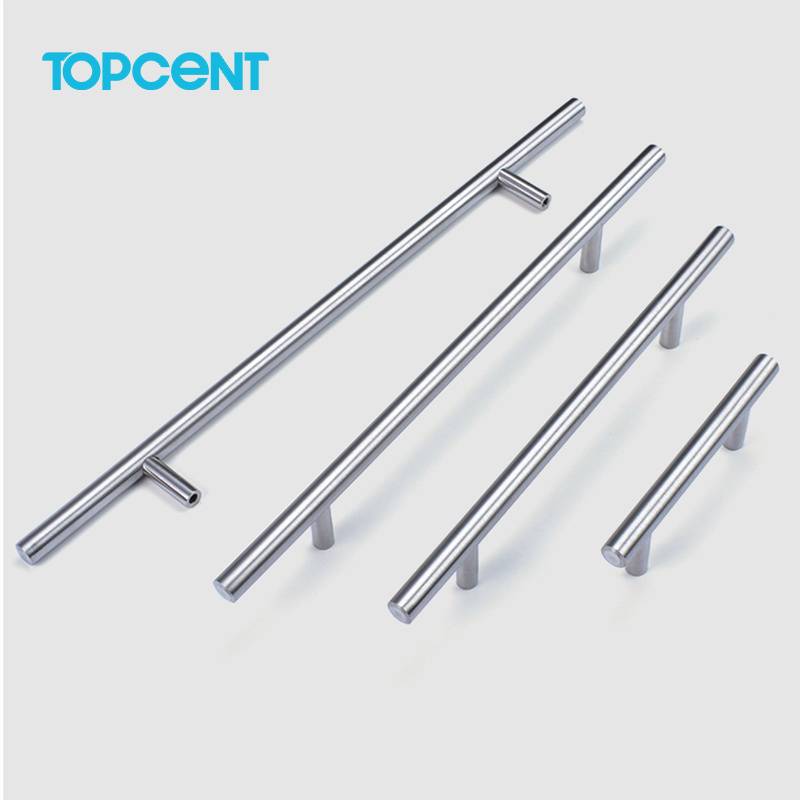 TOPCENT High quality 304 Stainless steel kitchen cabinet handle furniture hardware handle knob