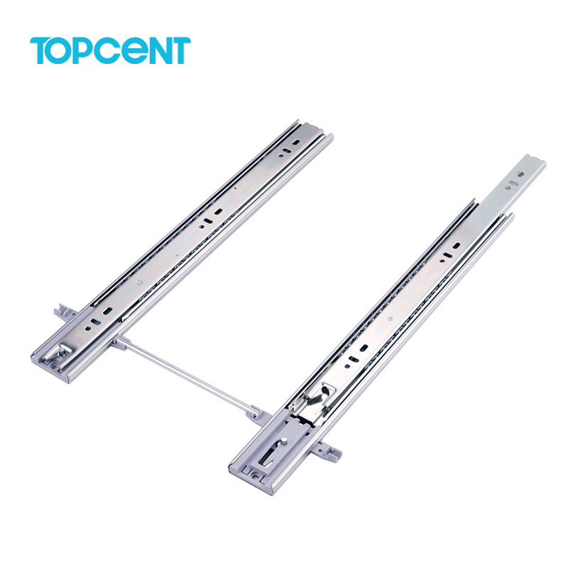 TOPCENT New Arrival Full Extension Heavy Duty Anti-Tilt Ball Bearing Drawer Slides For Tool Chest