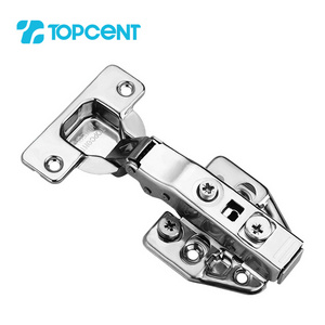 Topcent 3d one way Cabinet Clip On Soft Close 35mm hinge Stainless Steel 304 Hinge Hydraulic Ss Door Hinge