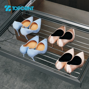 Wardrobe Accessories In Cabinet Soft Close Shoe Rack Storage Organizer