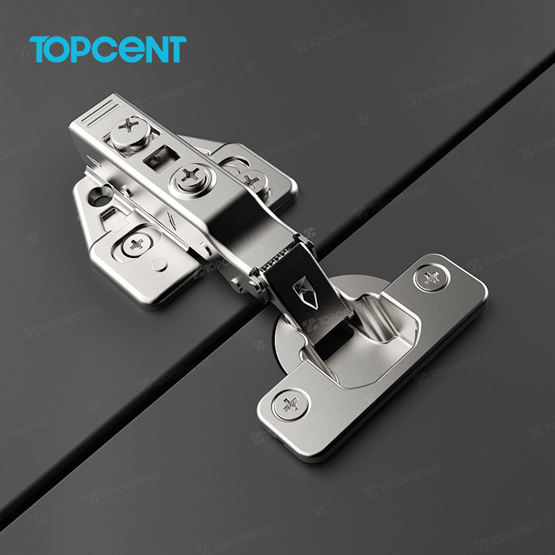 Topcent Furniture hardware accessories hinge 35 mm one way soft close concealed hydraulic kitchen cabinet hinge