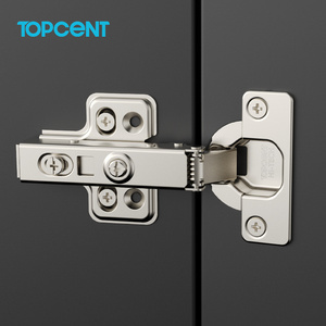 Topcent ss Soft Closing Clip on hinge One Way Two Way 35MM Cup Cabinet Hinge Stainless steel Soft Closing Hinge