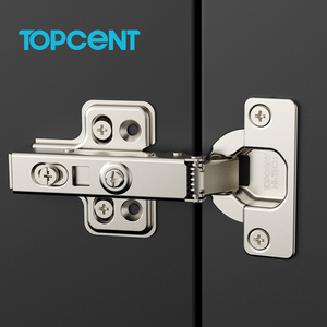 Topcent Cabinet hinge hardware One Way 35mm kitchen cabinet hidden 2D 3D concealed hinge hydraulic Soft Close furniture Hinge