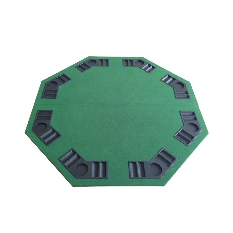 octagon four fold poker table top