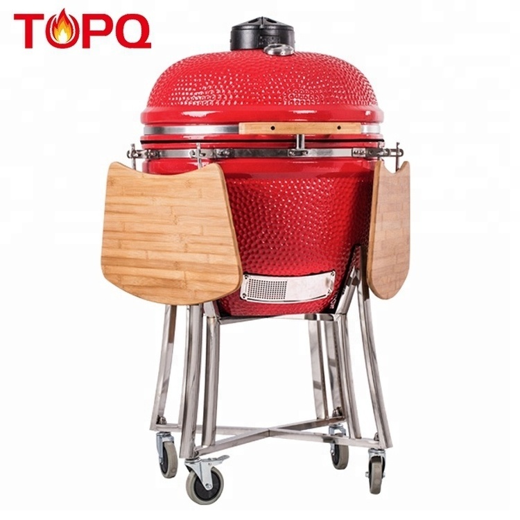 TOPQ Wood Fired Clay Tandoor Pizza Oven/Fish Smoker/Meat Smoker