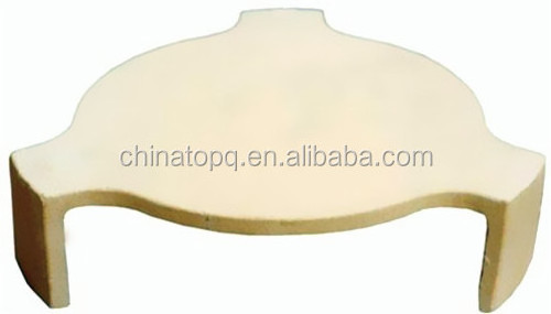 Refractory Small Heat Deflector for BBQ Kamado