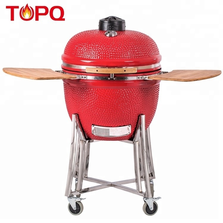 TOPQ Wood Fired Clay Tandoor Pizza Oven/Fish Smoker/Meat Smoker