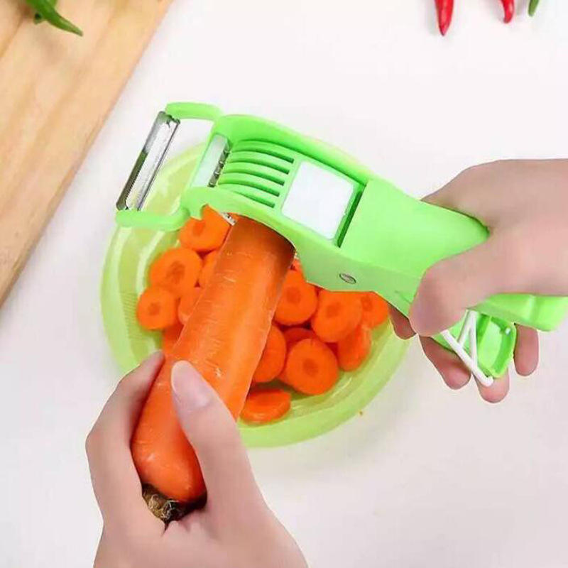 Stainless Steel Kitchen Shredder Onion Chopper Herb Roller Vegetable Cutter