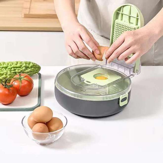 Vegetable Chopper Slicer 13 in 1 Veggie Dicer Cutter for Onion Tomato Potato Food Chopper with Draining Storage Container