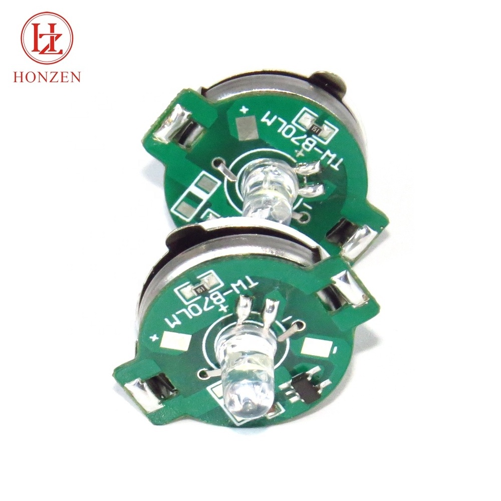 Flashing or constant light bright mini 5mm led flashing module with cr2032 battery operated for indoor promotion display