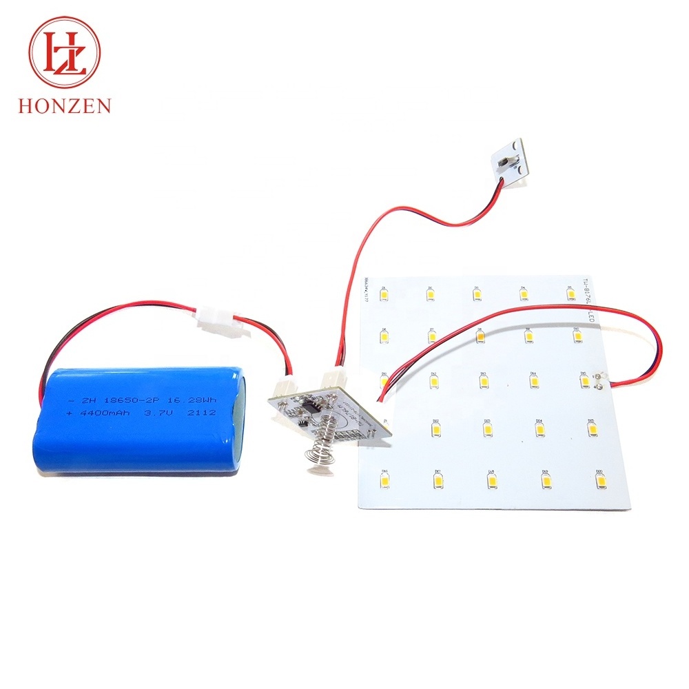 New rechargeable battery operated spring touch sensor switch 2835 led light flashing module for desk table lamp