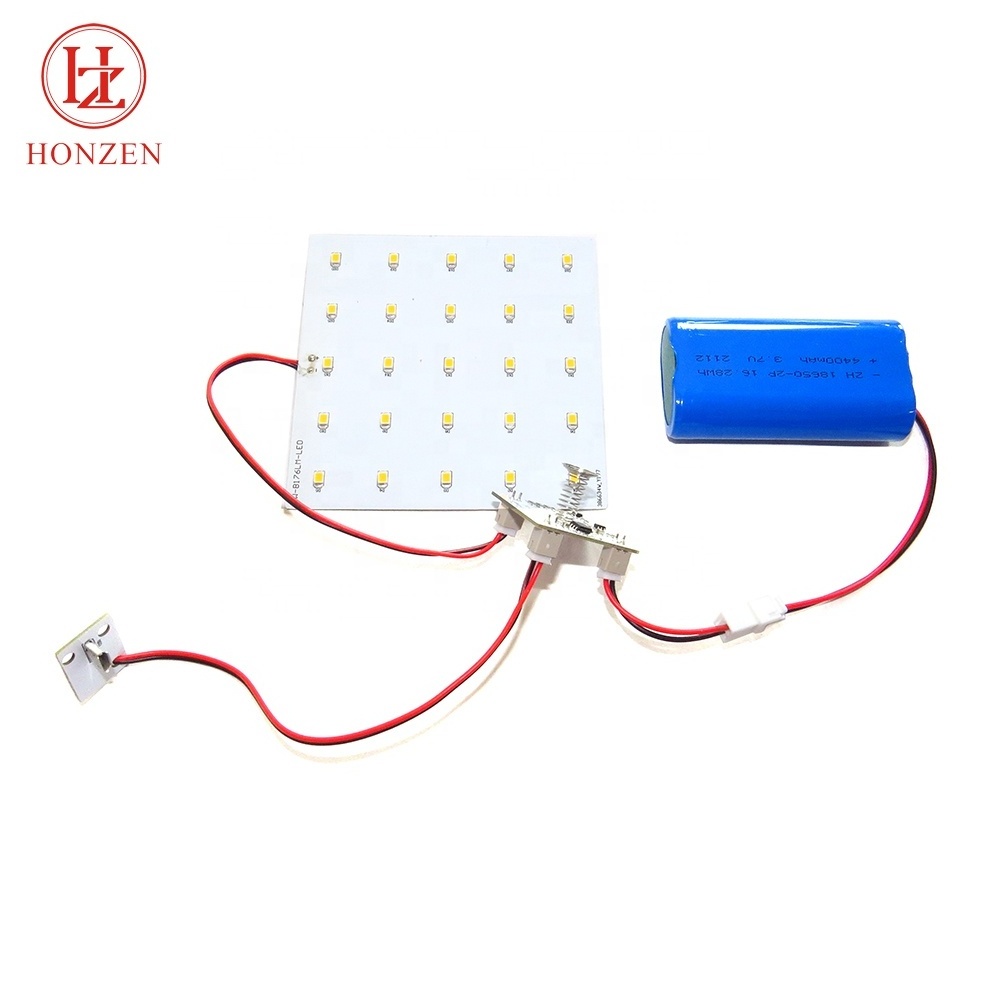 New rechargeable battery operated spring touch sensor switch 2835 led light flashing module for desk table lamp