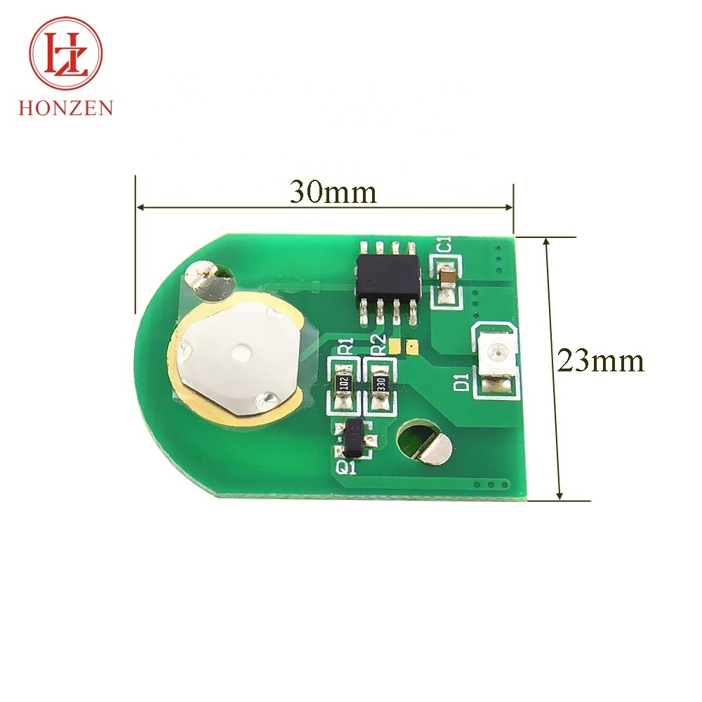 Cr2032 battery operated rigid pcb board mini 3528 red led modules