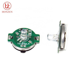 Flashing or constant light bright mini 5mm led flashing module with cr2032 battery operated for indoor promotion display