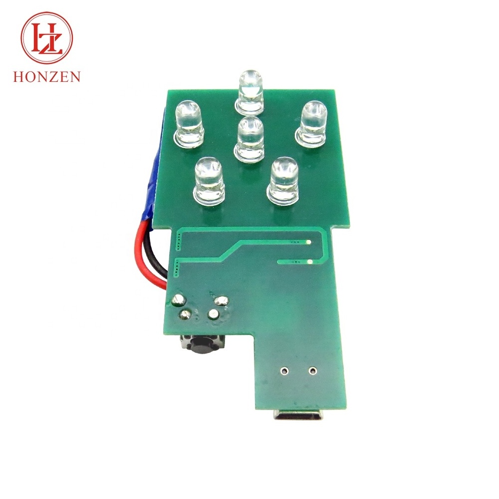 Custom mini 5mm led bulb 3.7v rechargeable led flashing module