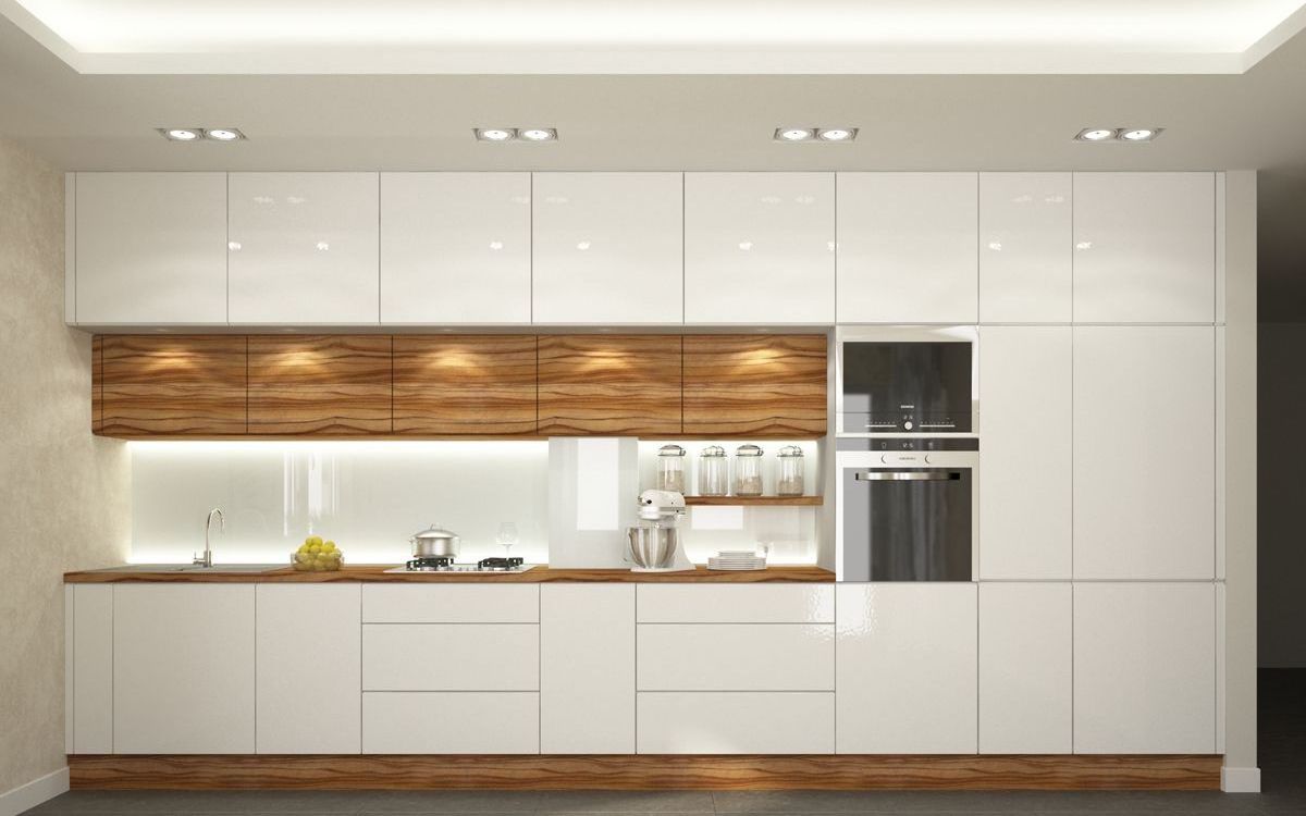 Alacena Customized Assemble De Cuisine Complete RTA Modular Cupboard Kitchen Cabinet