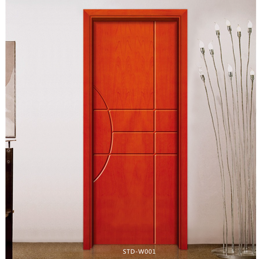 Beautiful and high quality wpc door composite door interior wooden door