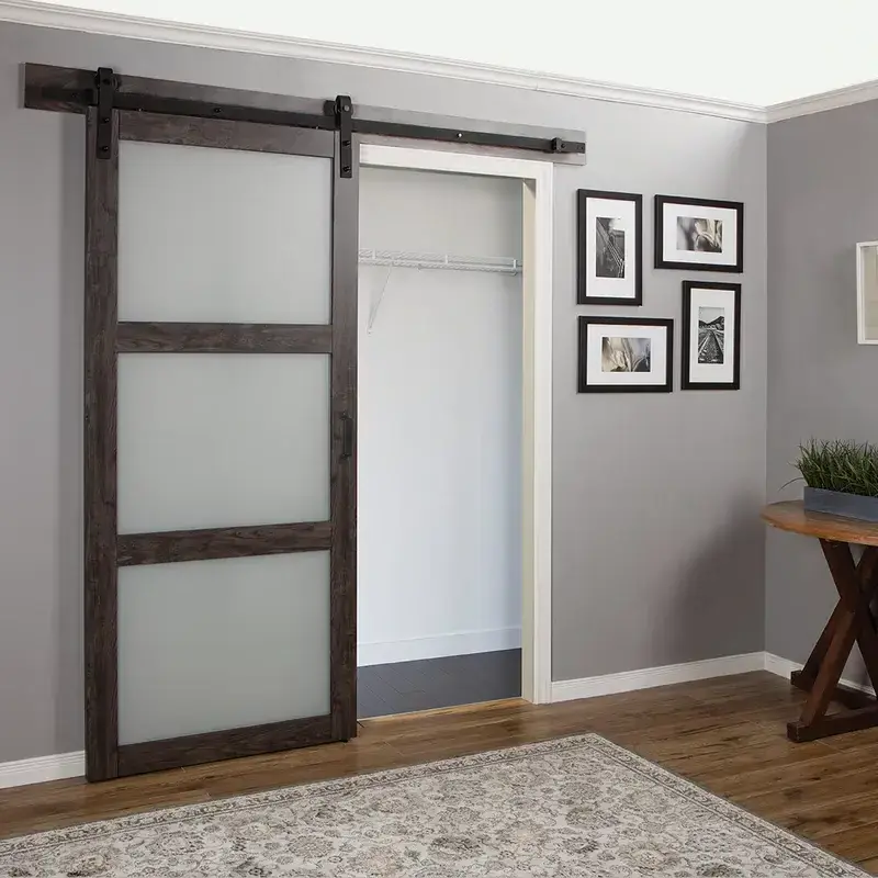 Modern Simple Design Fashion Iron Sliding Barn Door