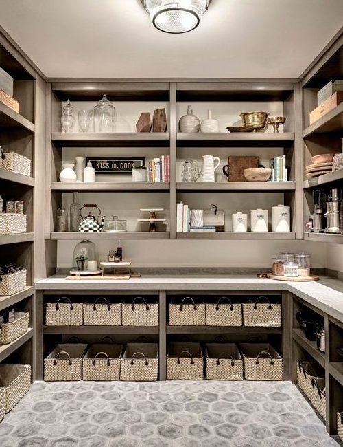 CBMMART modern design shelving pantry kitchen cabinet open pantri cabinet storage pantry closet