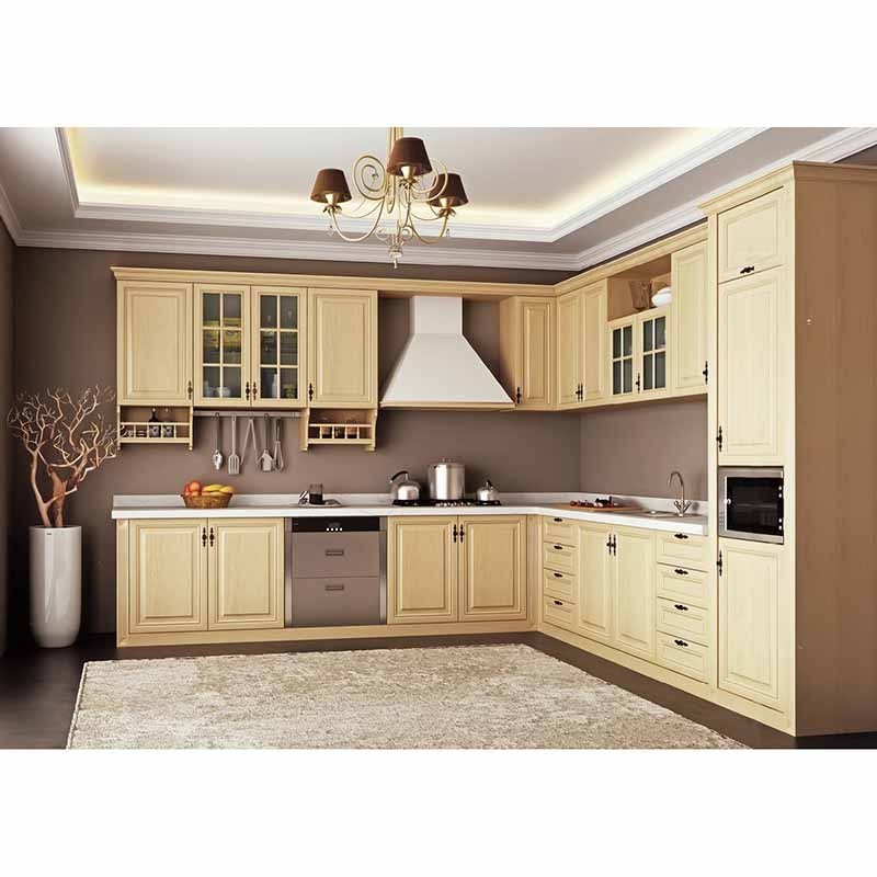 Modern Used Solid Wood Kitchen Cabinets Craigslist Direct From China