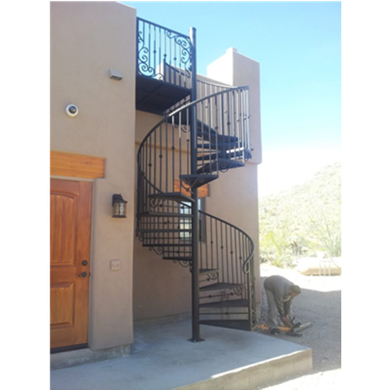 Outdoor Used Spiral Staircase Price/Modern Prefabricated Spiral Stair