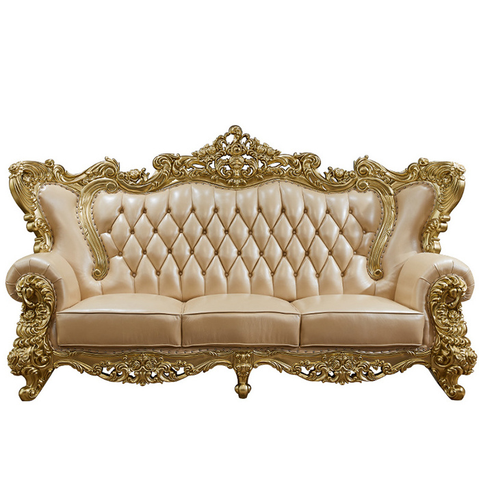 Factory Price European Antique Style Living Room Sofas Top Quality Sofa Set Furniture Living Room Furniture