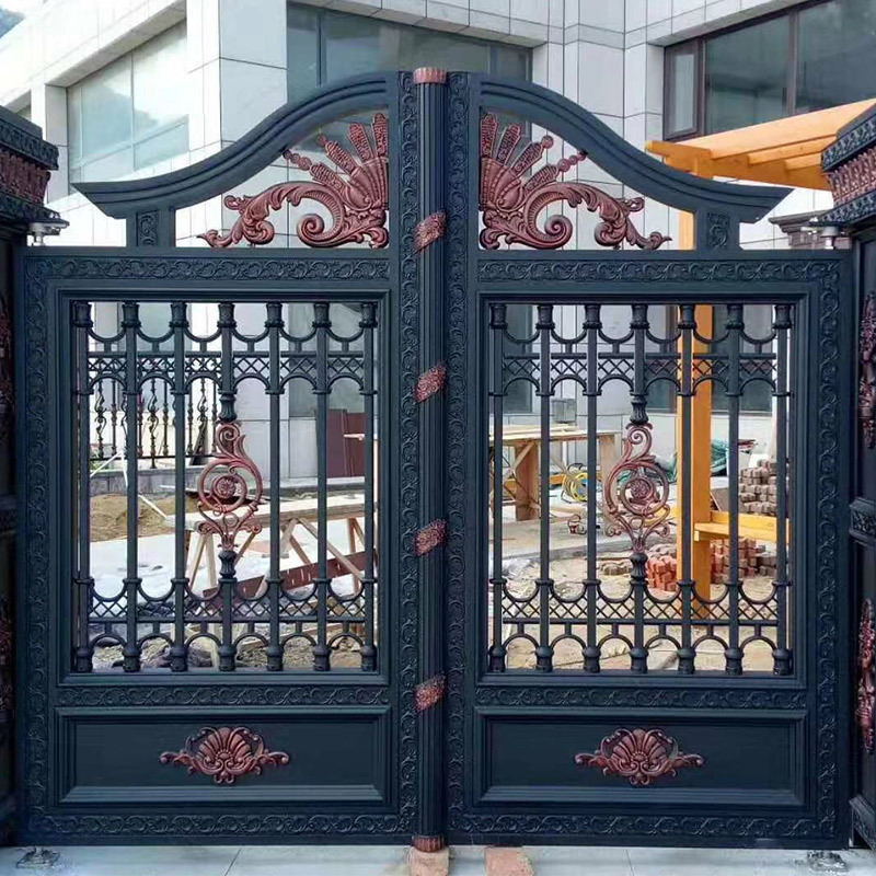 swing wrought Indian house main gate designs