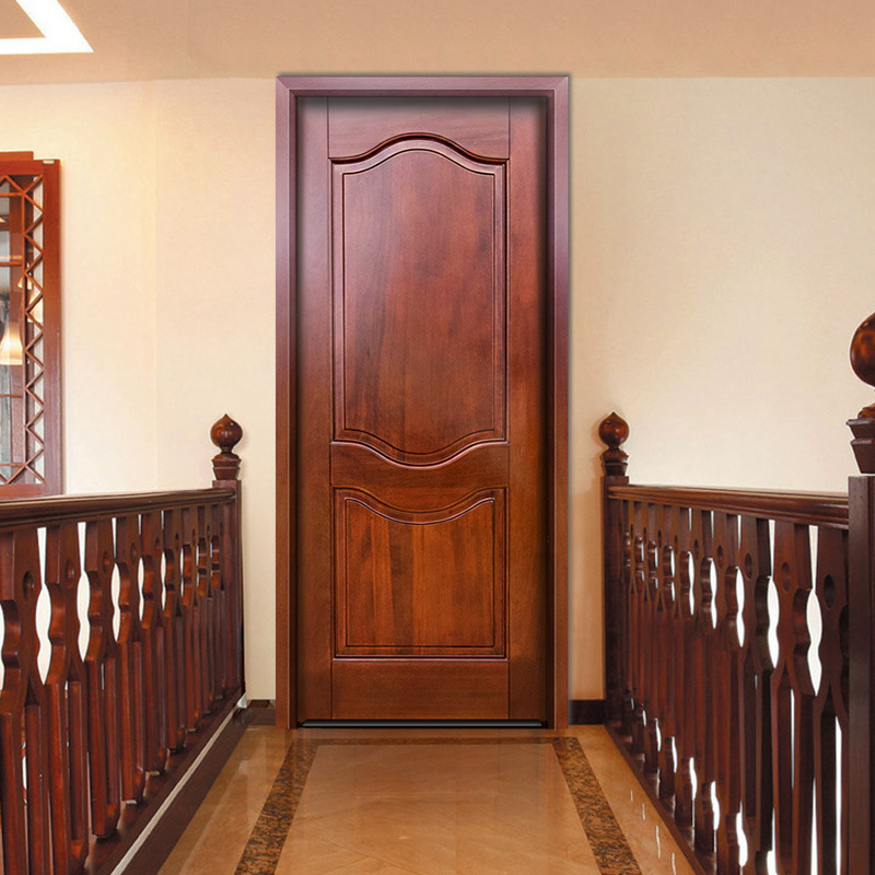 Wholesale top curved fancy interior wooden door