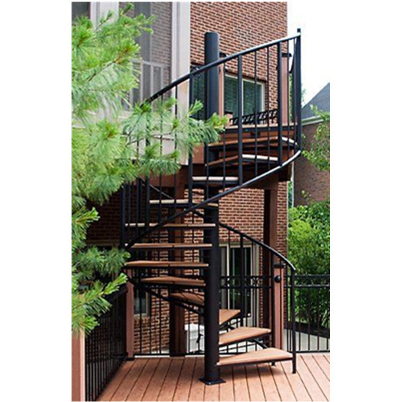 Outdoor Used Spiral Staircase Price/Modern Prefabricated Spiral Stair