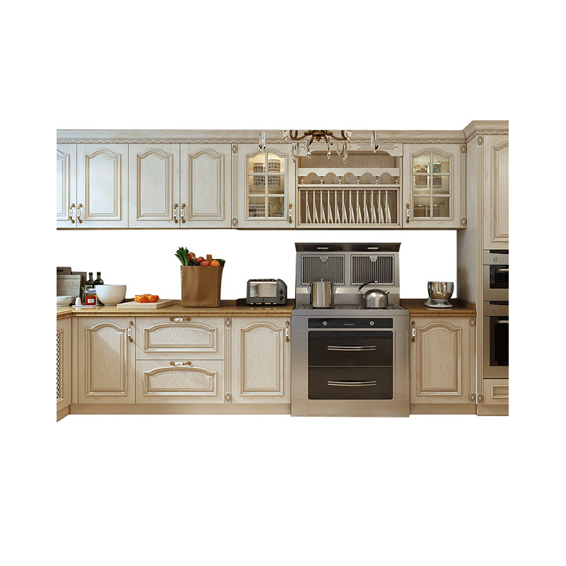 Modern Used Solid Wood Kitchen Cabinets Craigslist Direct From China